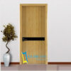 Cửa gỗ công nghiệp MDF phủ veneer KD.P12R