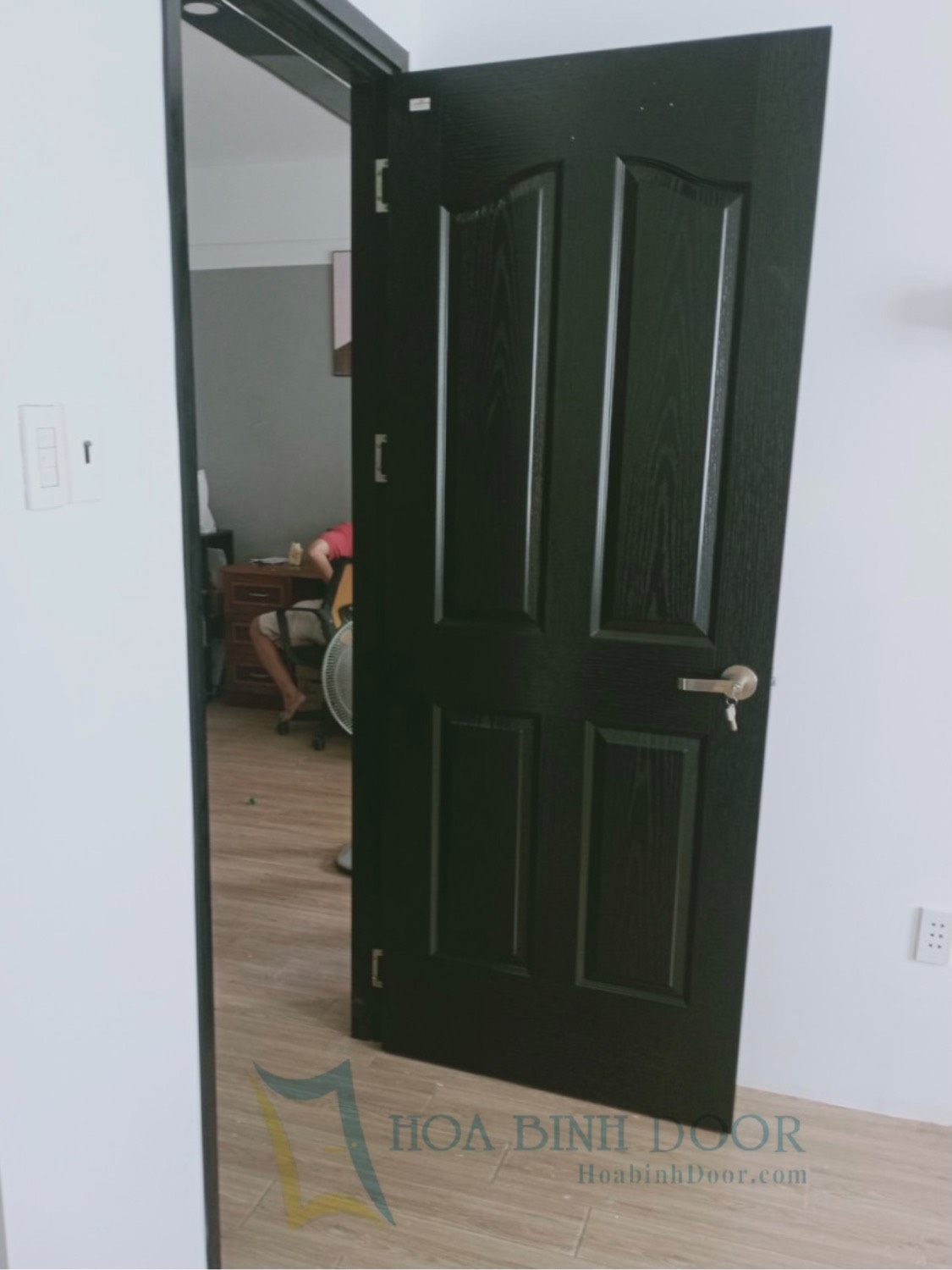 Mẫu cửa HDF sơn