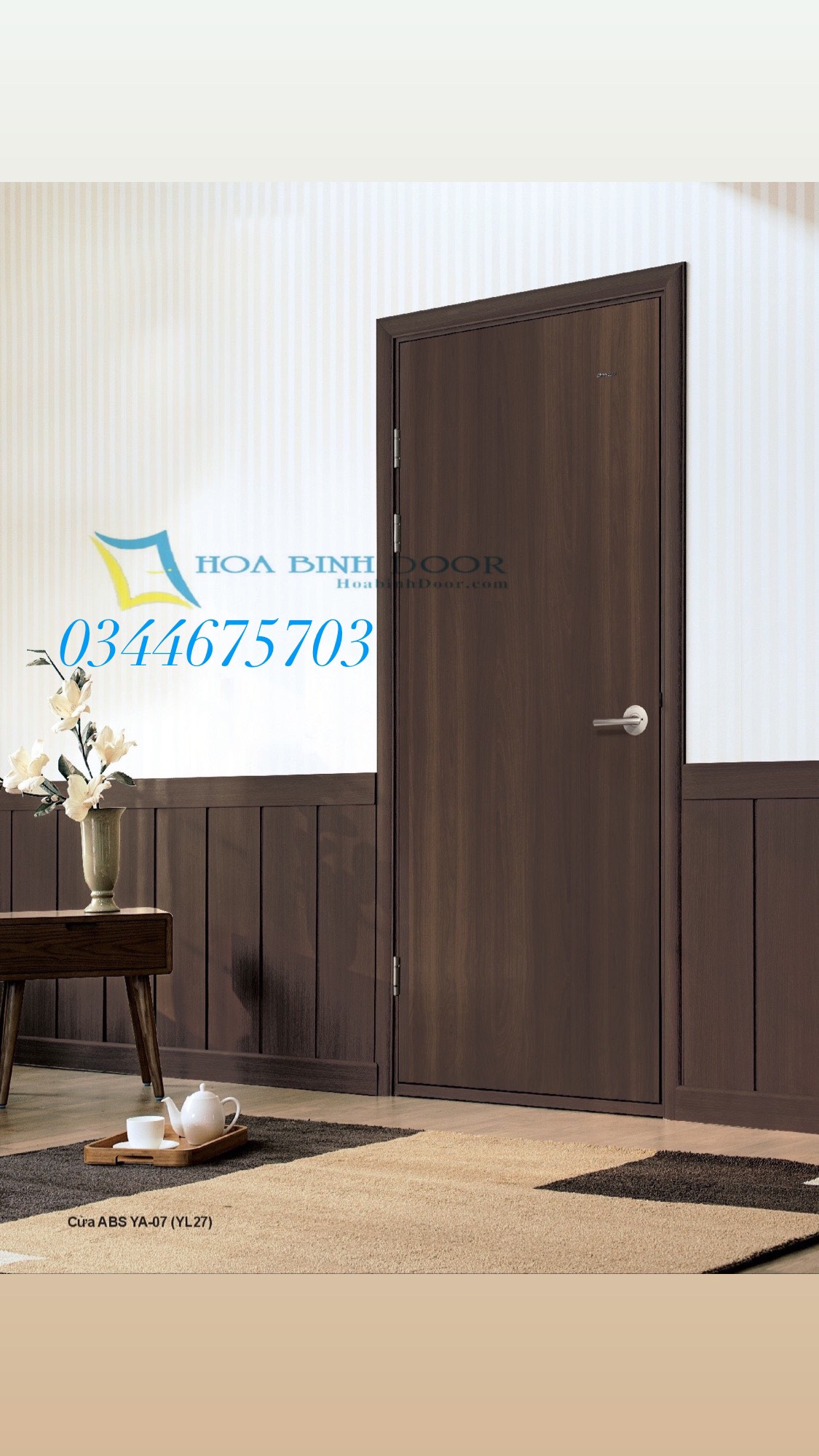 Hình ảnh cửa nhựa ABS Hàn Quốc