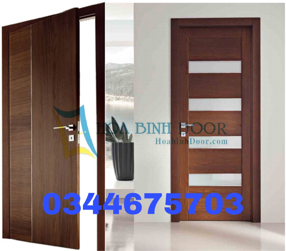 mô hình cửa gỗ chống cháy đẹp