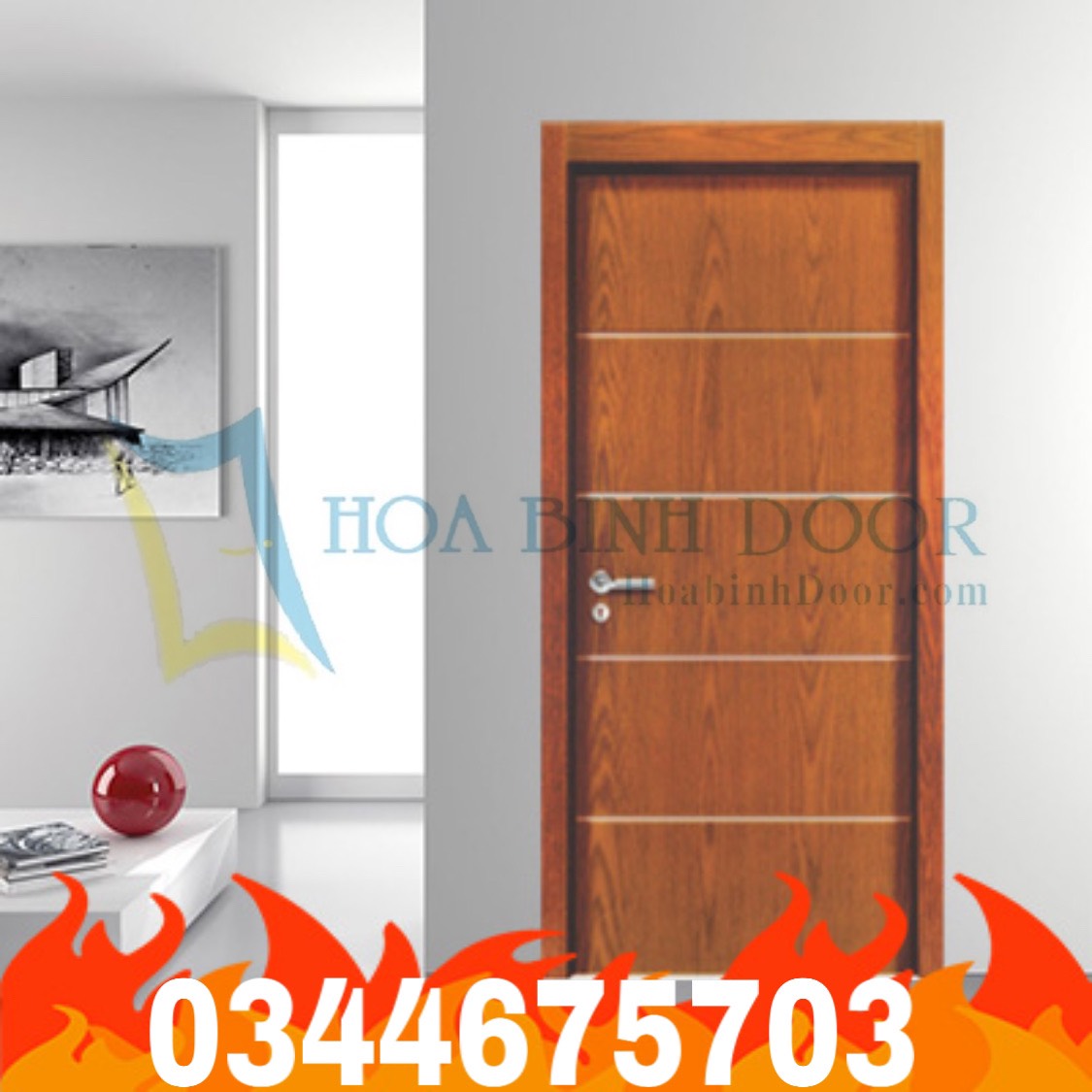 Cửa gỗ chống cháy được chia thành 3 loại