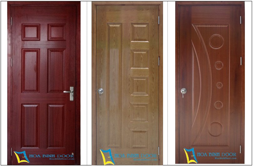 Mẫu cửa gỗ công nghiệp - Cửa gỗ giá rẻ được quan tâm nhiều nhất