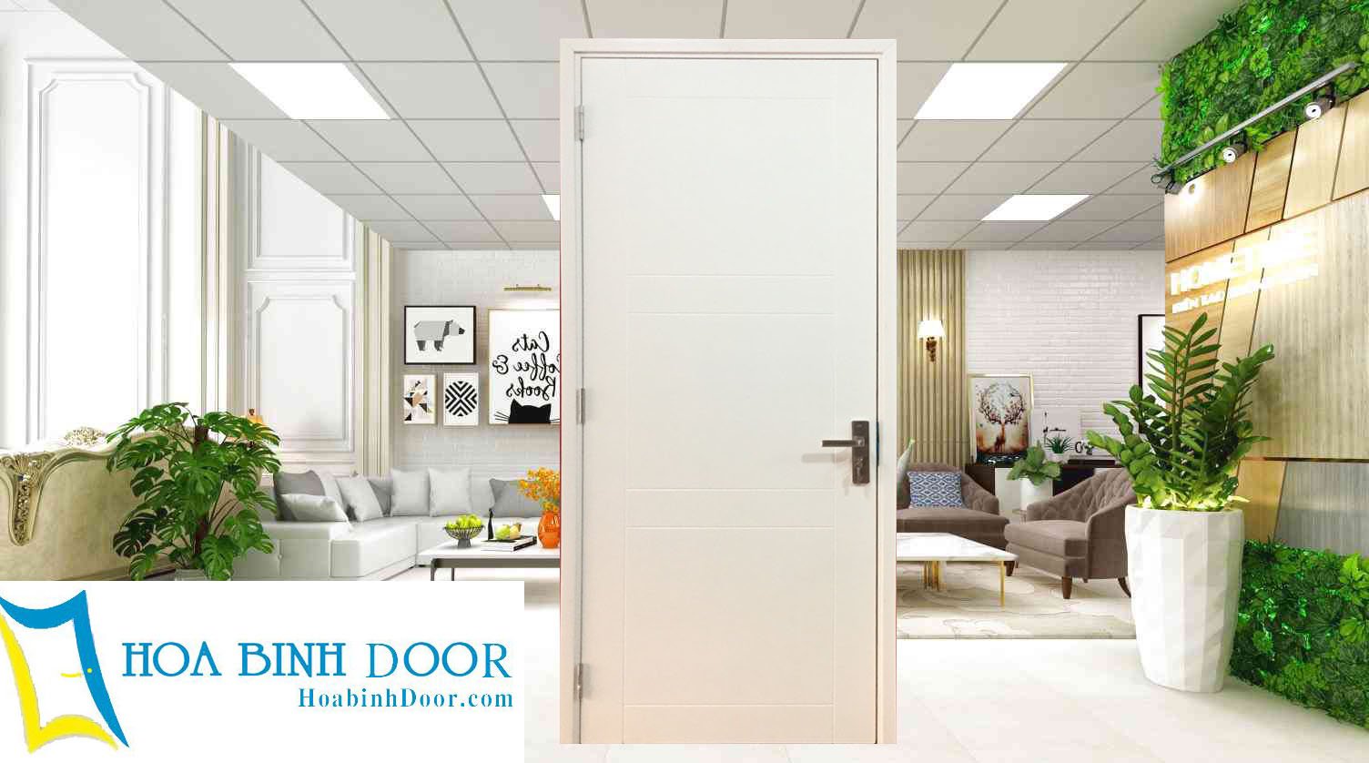 Mẫu cửa gỗ công nghiệp - Cửa gỗ giá rẻ được quan tâm nhiều nhất