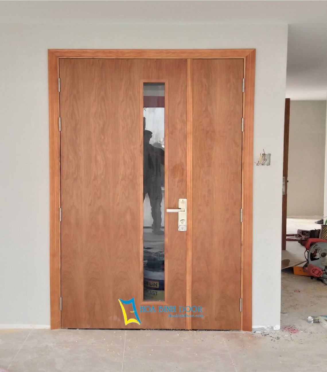 Mẫu cửa gỗ công nghiệp - Cửa gỗ giá rẻ được quan tâm nhiều nhất