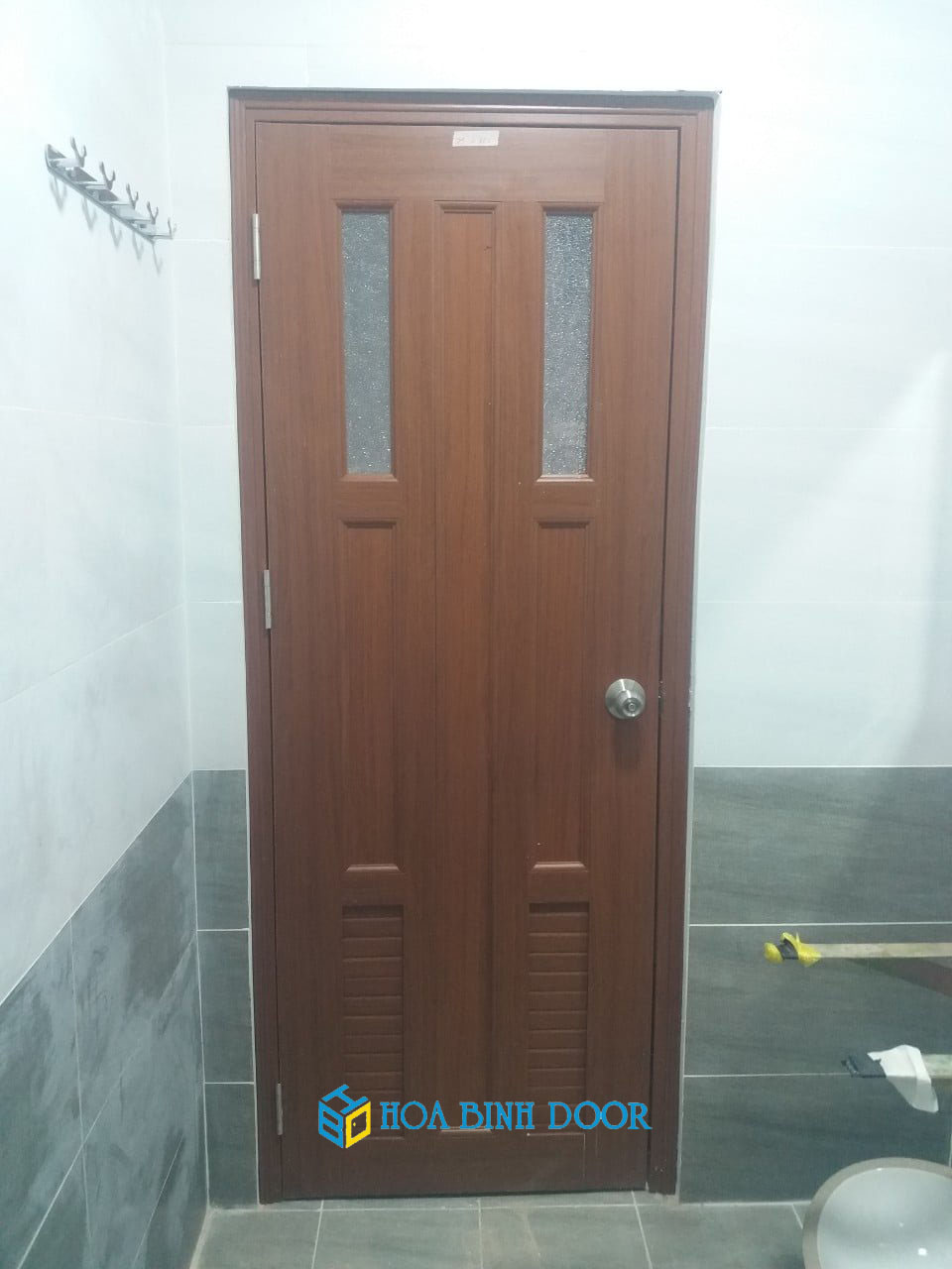 Cửa nhựa phòng tắm, Cửa nhựa nhà vệ sinh [ Cửa nhựa giả gỗ ]