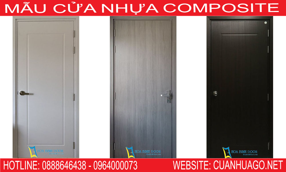 Nội, ngoại thất: Mẫu cửa nhựa gỗ Composite cho phòng vệ sinh | Cửa nhựa cao cấp LONG