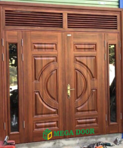 Alternative view of CỬA THÉP VÂN GỖ