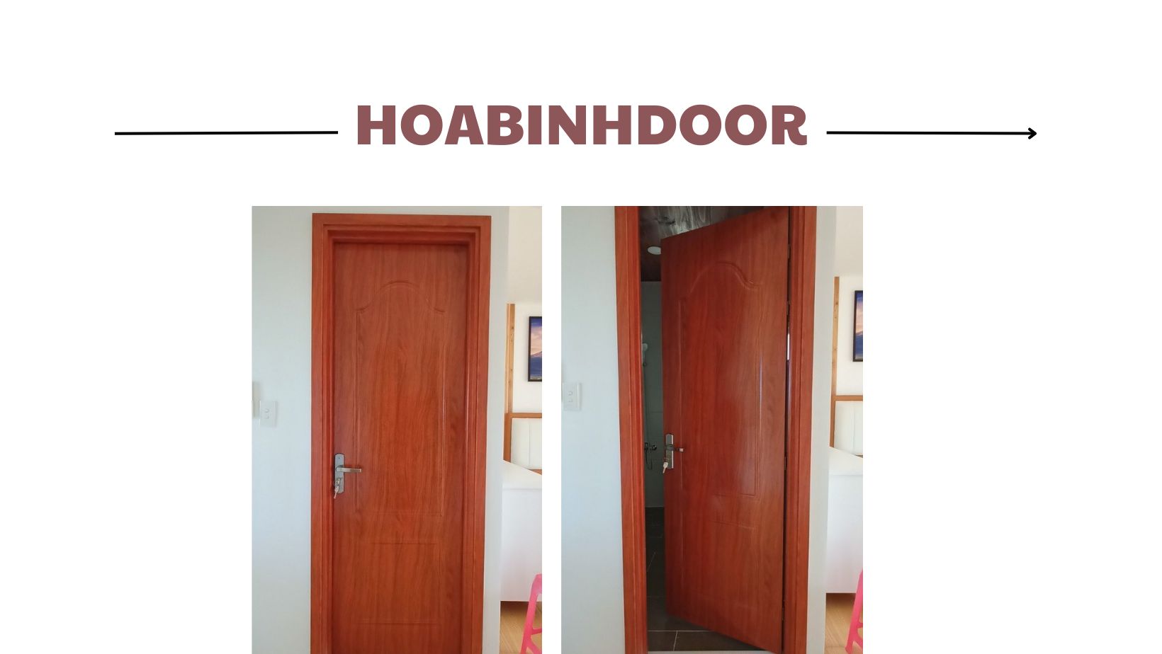 mẫu cửa nhựa phòng ngủ